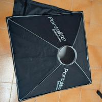 elinchrom portalite soft box 65x65cm flash