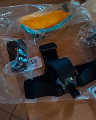 go pro accessori e  agganci