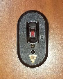 VECCHIO INTERRUTTORE BIPOLARE ZEUS, ViNTAGE RETEÒ