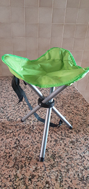 Sgabello pieghevole da esterno