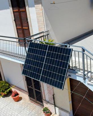 ⚡ Fotovoltaico 350w da balcone PLUG-IN 🔌 
