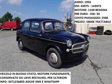 Fiat 1100 103 1956 Da Restauro