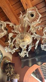 Lampadario di murano