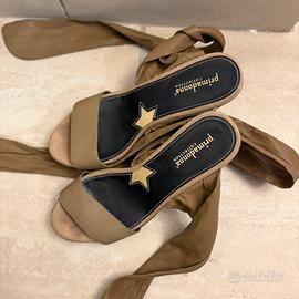 Sandali con zeppa e lacci Primadonna Collection