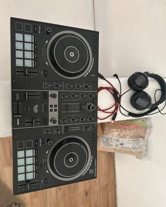 Console dj hercules inpulse 500, cuffie pioneer