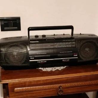 stereo mangiacassette portatile 