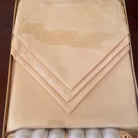 Tovaglia con tovaglioli e portatovaglioli