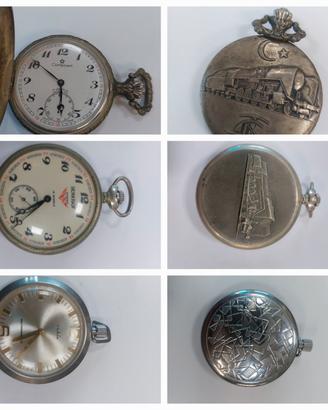 orologi taschino pregiati e non ma da sistemare