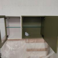 Pensile con vetrinetta per soggiorno