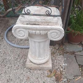 2 Colone da giardino in cementizio