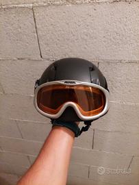 Casco sci Wedze TG.S  e maschera sci Alpina