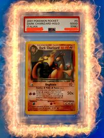 🔥 Dark Charizard 🔥 Holo ✨ 4/82 PSA2 (MK) ITA