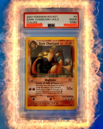 🔥 Dark Charizard 🔥 Holo ✨ 4/82 PSA2 (MK) ITA