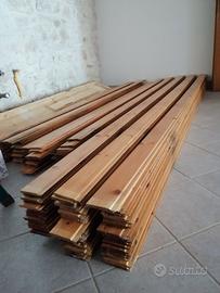 Doghe in legno di abete per rivestimento ed altro