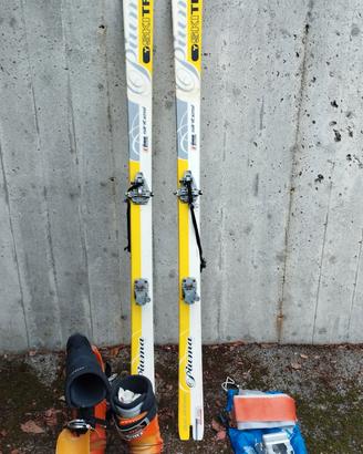 Set completo scialpinismo 
