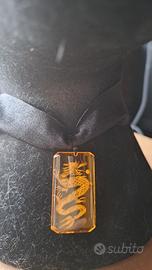 Collana Drago serigrafato 