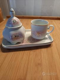Set da caffè in stile Limoges