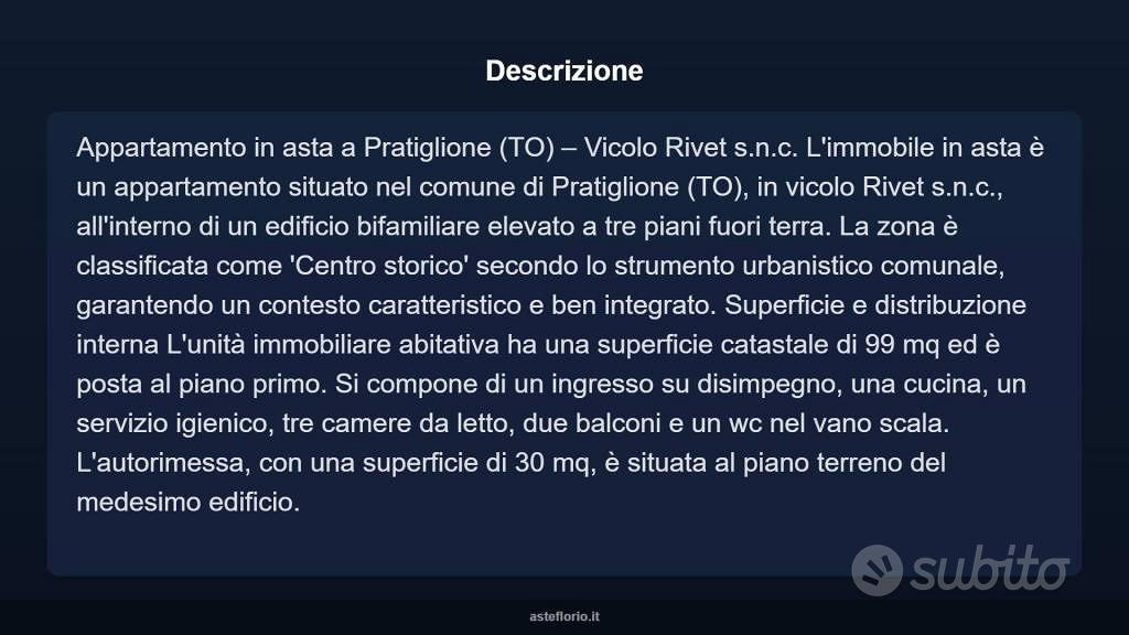 Appartamento – Pratiglione, Tellari - Vista 3