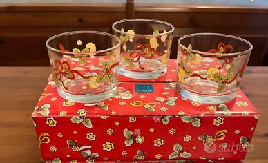 6 bicchieri  Natale Thun