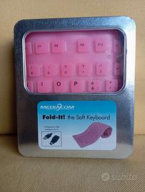 MEDIACOM Tastiera in gommasoft Keyboard M-SKB1500R