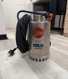 pompa sommergibile con  galleggiante