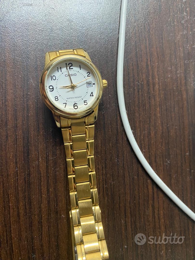 Orologio casio hot sale oro piccolo