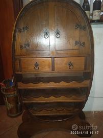 Botte Portabottiglie Vino