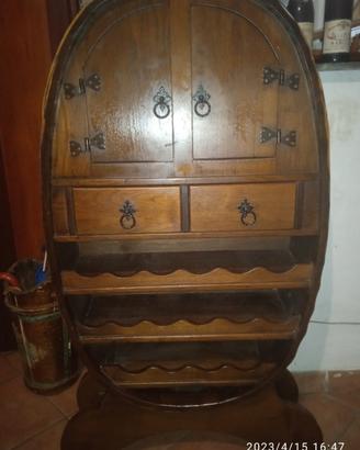 Botte Portabottiglie Vino