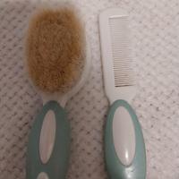 spazzola e pettine neonato