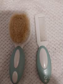 spazzola e pettine neonato