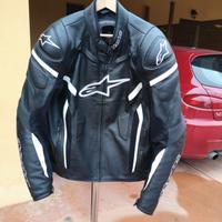 giacca 54 alpinestars uomo in pelle