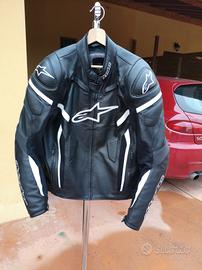 giacca 54 alpinestars uomo in pelle