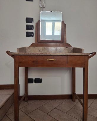 Mobile Toeletta d'Epoca in Legno (Primi '900)