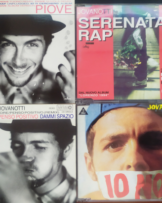Jovanotti collezione 4 CD single singolo