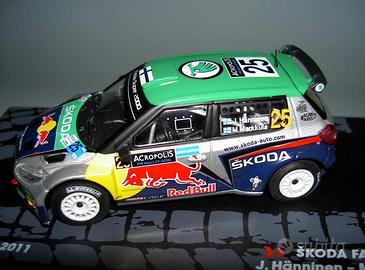 Modellino 1/43 rally Skoda Fabia