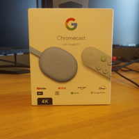 Chromecast 4K NUOVO con Google TV - Azzurro