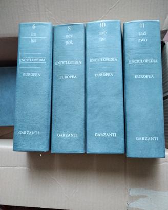 Enciclopedia Europea Garzanti completa