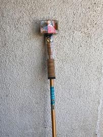 Bastone per tenda in legno diam. 35 nuovo!!!