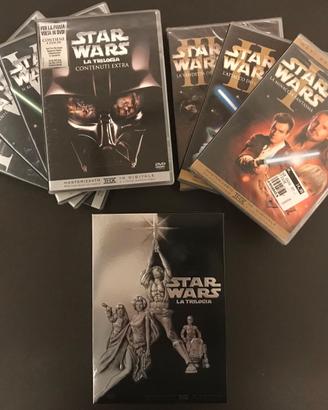 Star Wars collezione completa Ep. I-VI 10 DVD THX