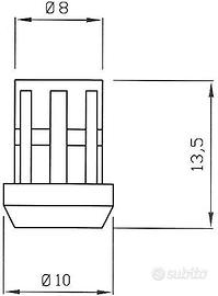 GOMMINI PIANO COTTURA FOSTER 9606910 7066042 N7066