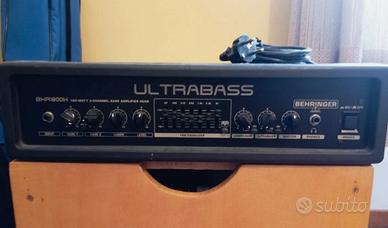 Behringer Testata Transistor ULTRABASS BXD3000H
