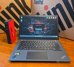 Lenovo Thinkpad T14s G2  i5 1135G7 dock 16/256