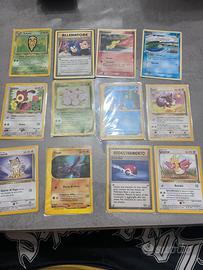 Lotto carte pokemon vintage