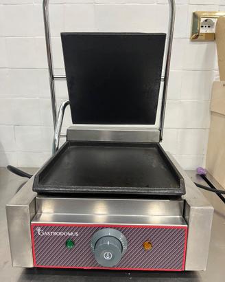 Piastra professionale per cottura pane hamburger
