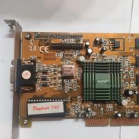 🔥 Scheda Video Intel i740 AGP 4MB - VGA Retrò🔥