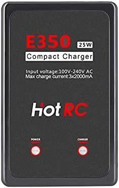 Caricabatterie E350 25W LiPo LiFe 2S 3S RC 2000mA