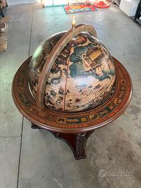 Portabottiglie mappamondo