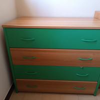 Cassettiera camera bambini