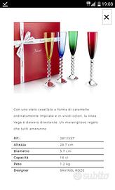 Baccarat Vega flutissimo set da 6