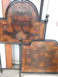 Letto in Ferro e comodino